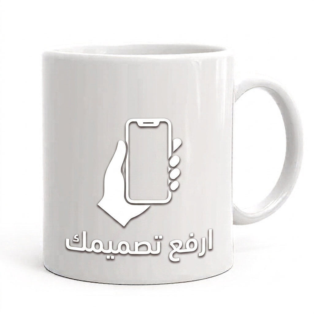 كوب سيراميك فاخر بتصميم خاص
