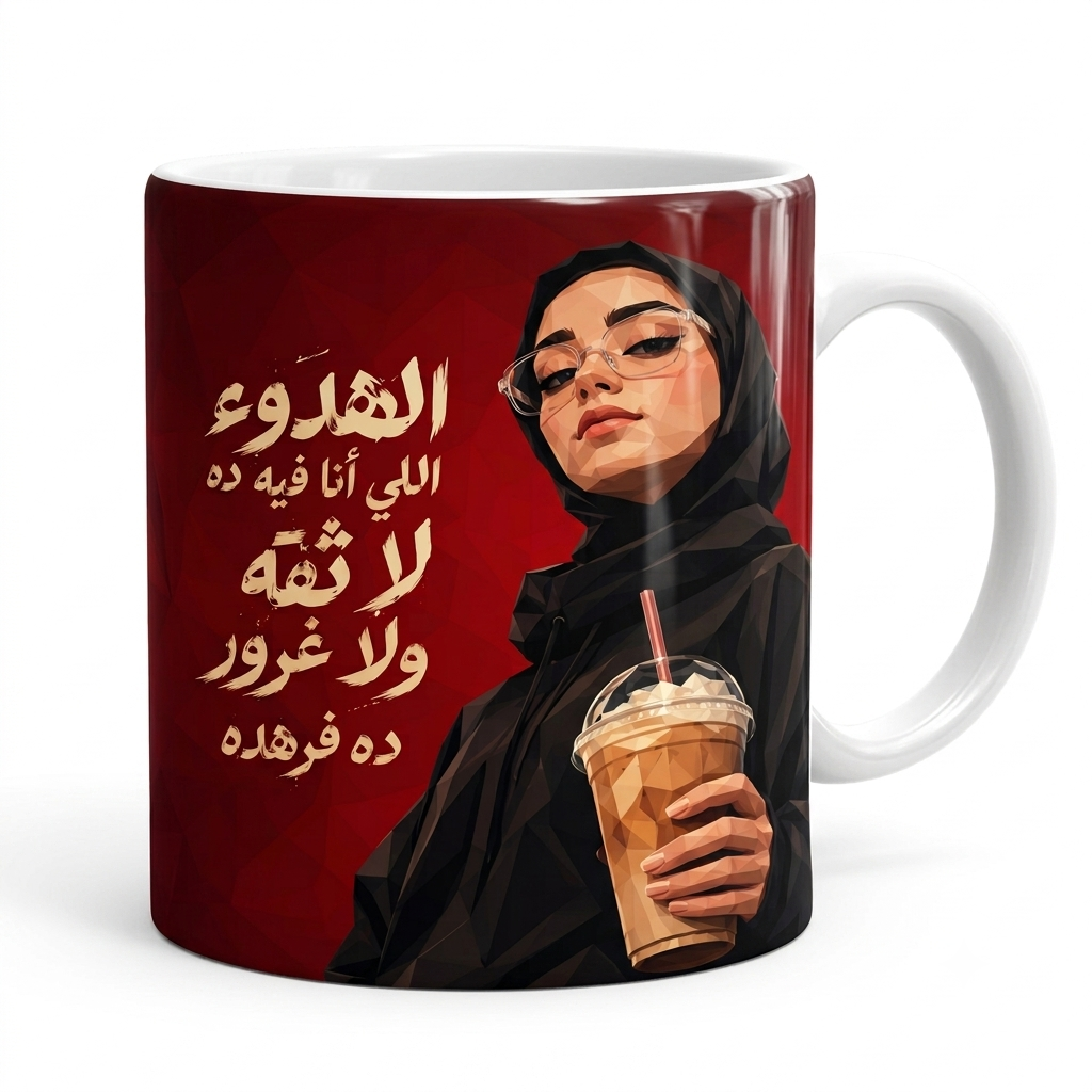 كوب سيراميك فاخر بتصميم خاص